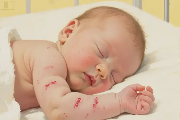 嬰兒手臂上起濕疹能靠自己自愈嗎(圖1)