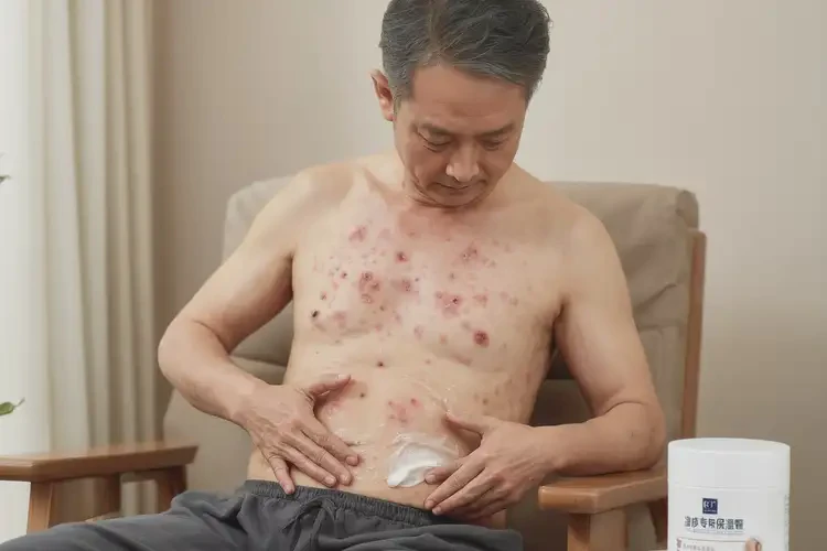 大學(xué)生肚子上出現(xiàn)濕疹不管它會(huì)自己痊愈嗎(圖3)