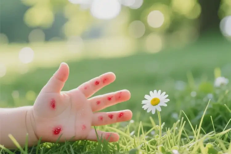 小兒手上起濕疹能靠自己自愈嗎(圖1)