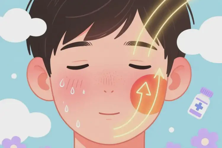 青少年臉上有濕疹能夠徹底治愈嗎(圖2)