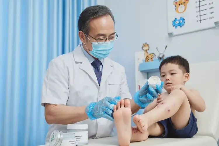 兒童腳上出濕疹不管它會自己好嗎(圖3)