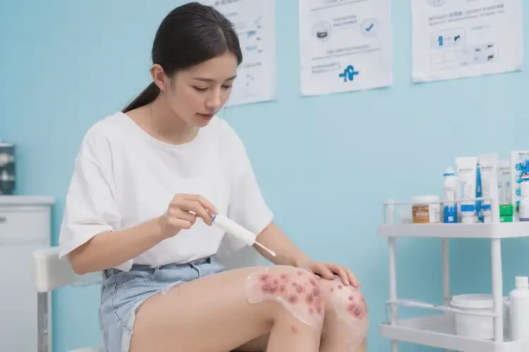 女性大腿偶爾起濕疹能徹底自愈嗎(圖3)