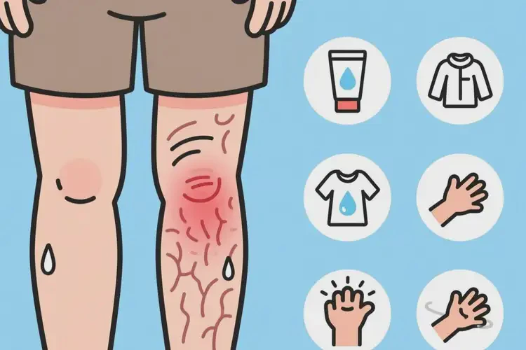 老年人大腿上容易長濕疹能靠自己自愈嗎(圖3)