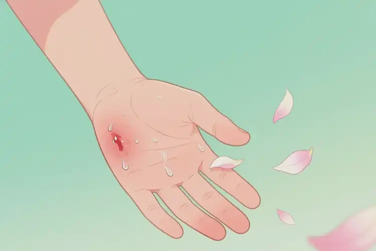 青少年手上經(jīng)常起濕疹不管它會自己痊愈嗎(圖1)