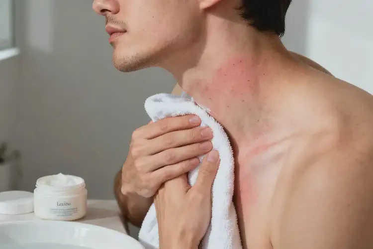 男生脖子有濕疹能徹底自愈嗎(圖1)