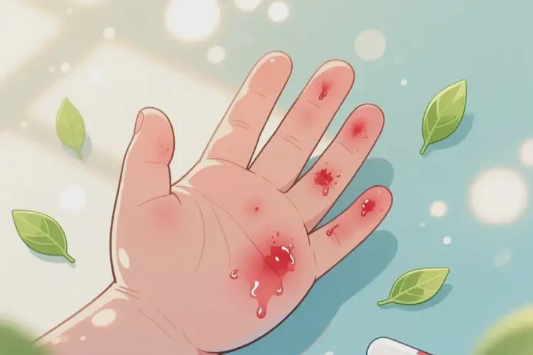 少兒手上偶爾長(zhǎng)濕疹可不可以徹底自愈(圖4)