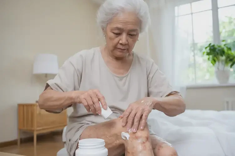 老年人大腿经常起湿疹可以彻底自愈吗(图4)