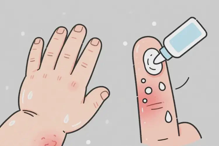 幼兒手上起濕疹能夠徹底治愈嗎(圖3)
