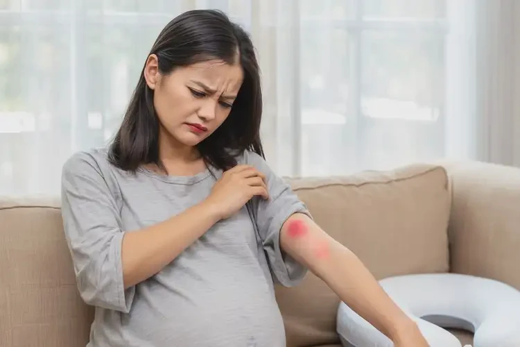 哺乳期妈妈屁股上经常起湿疹不管它会自己自愈吗(图4)