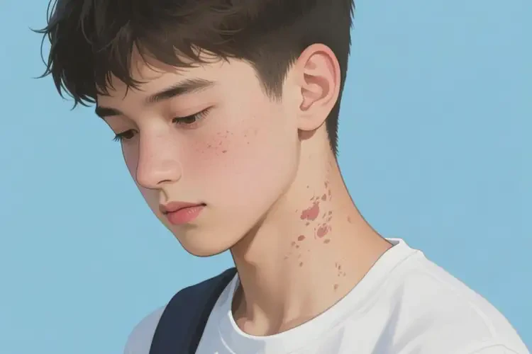 中學(xué)生脖子上有濕疹可不可以徹底自愈(圖3)