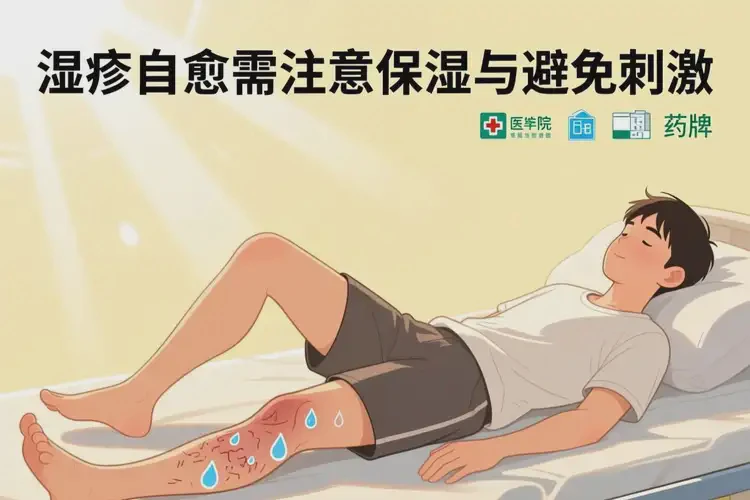 青年人大腿上經(jīng)常長濕疹不管它會自己自愈嗎(圖2)