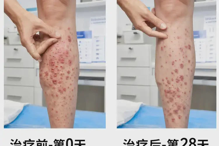 女生大腿出濕疹可不可以徹底自愈(圖1)