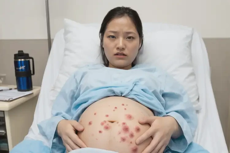 產(chǎn)婦肚子上偶爾起濕疹不管它會(huì)自己痊愈嗎(圖4)