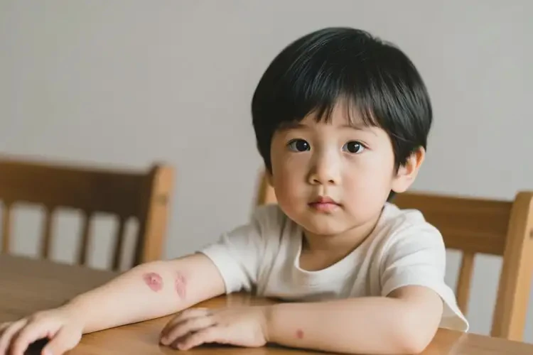 小孩手臂上長濕疹不管它會自己好嗎(圖3)