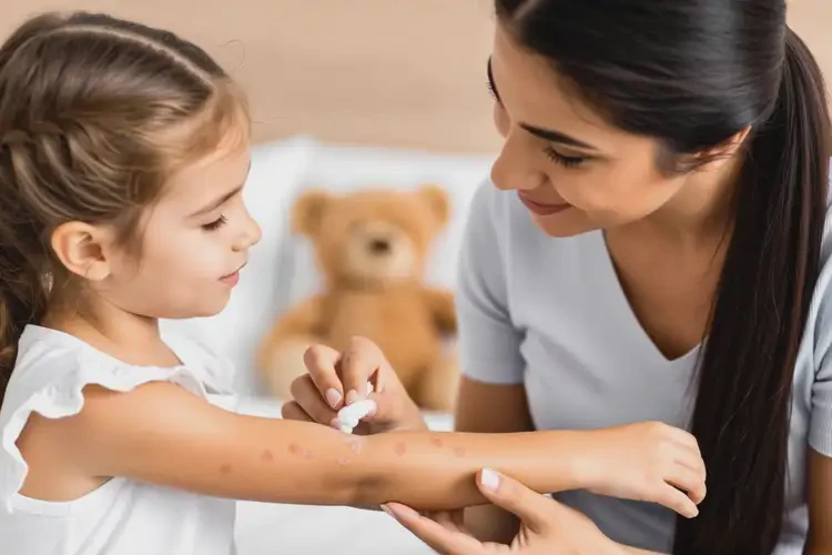 少兒手臂上經(jīng)常長濕疹能夠徹底治愈嗎(圖3)