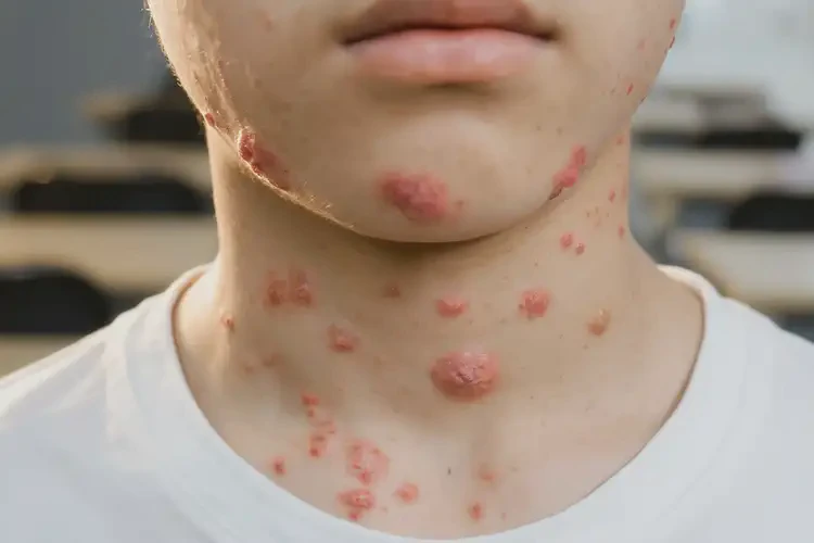 青少年脖子容易起濕疹不管它會自己自愈嗎(圖4)