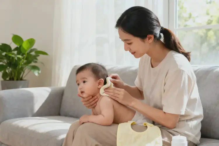 幼兒脖子長濕疹能靠自己自愈嗎(圖1)