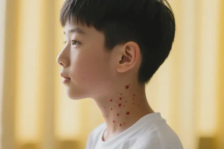 中學(xué)生脖子上出濕疹不管它會自己痊愈嗎(圖2)