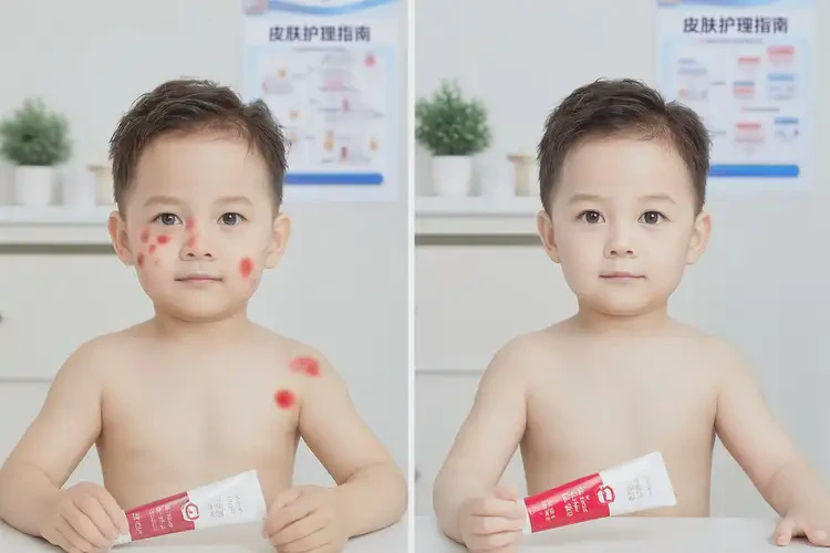 幼兒大腿容易起濕疹能徹底自愈嗎(圖1)