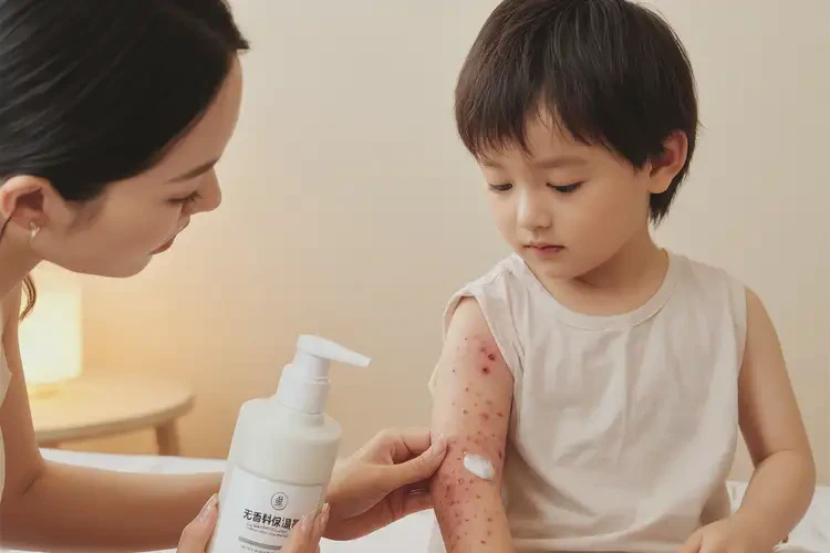 孩子肚子容易起濕疹不管它會(huì)自己自愈嗎(圖3)