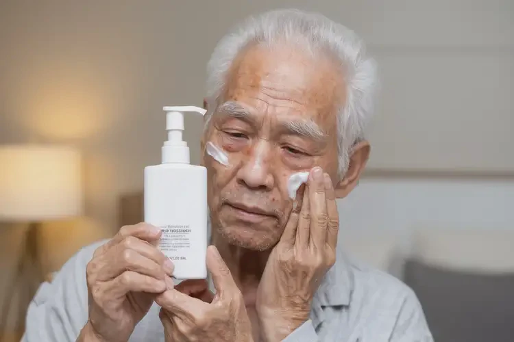 高齡老人臉上出濕疹可以徹底自愈嗎(圖3)