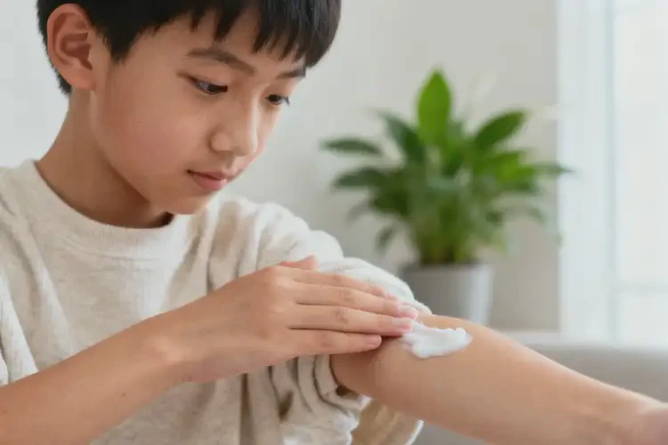 中學生身上經(jīng)常起濕疹能夠徹底治愈嗎(圖2)