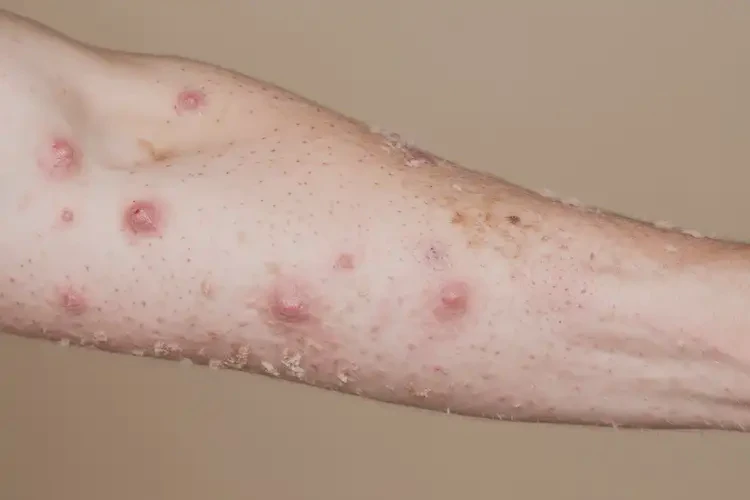 女人脸上偶尔起湿疹不管它会自己痊愈吗(图3)