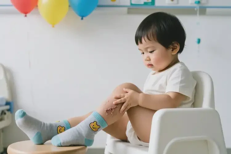 小孩小腿有濕疹可以徹底自愈嗎(圖2)