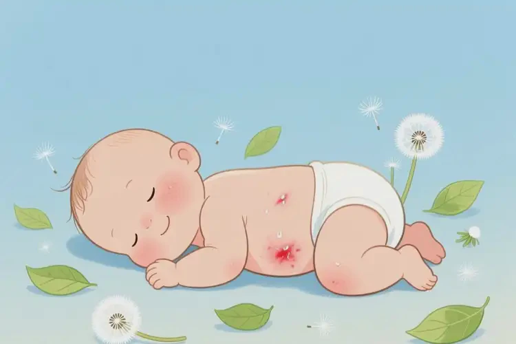 幼兒肚子容易起濕疹可以徹底自愈嗎(圖3)