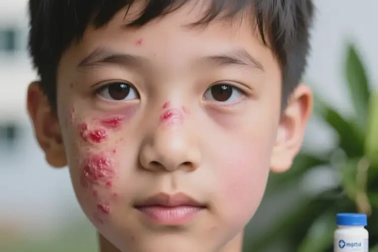 青少年臉上有濕疹可以徹底自愈嗎(圖4)