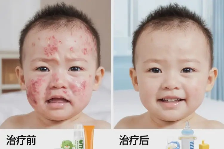 嬰幼兒身上偶爾長濕疹能徹底自愈嗎(圖2)