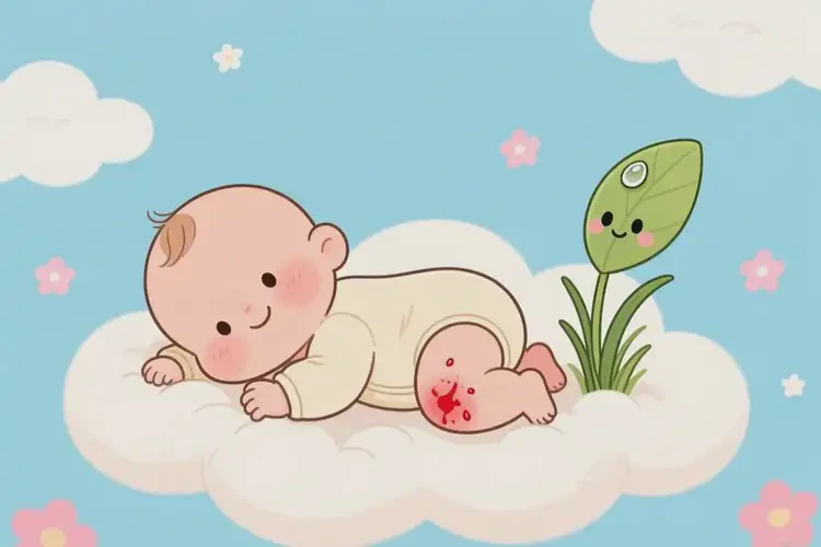 幼兒肚子上有濕疹可以徹底自愈嗎(圖4)