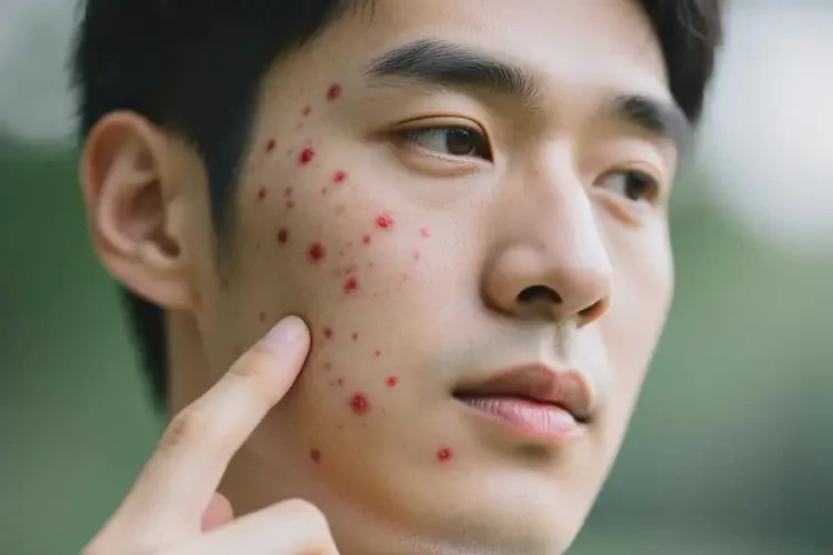 男性臉上偶爾長濕疹能夠徹底治愈嗎(圖2)