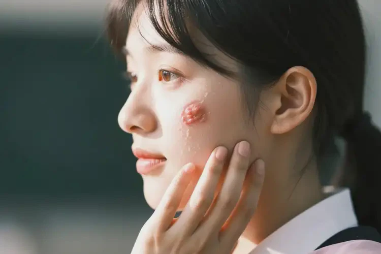 大学生脸上容易起湿疹能不能彻底自愈(图2)