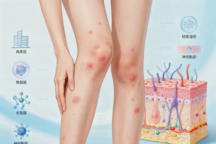 女人四肢長(zhǎng)濕疹能不能徹底自愈(圖2)