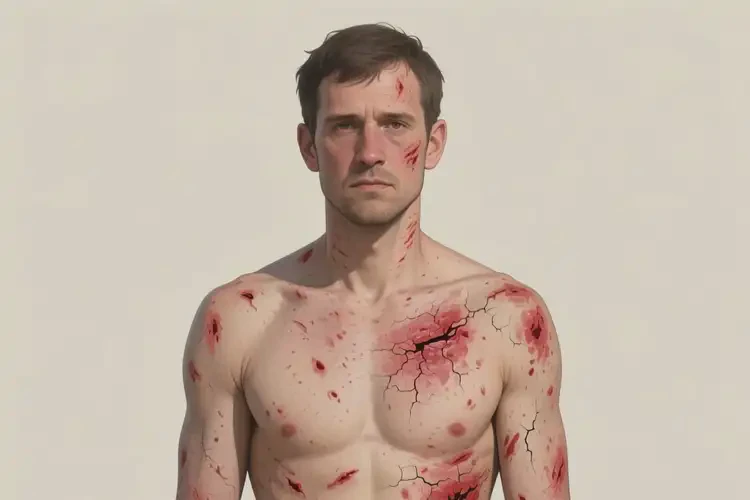 男性全身起濕疹可不可以徹底自愈(圖4)