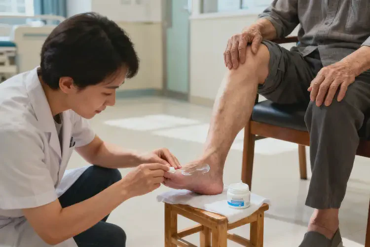 高齡老人腳上長濕疹可以徹底自愈嗎(圖3)