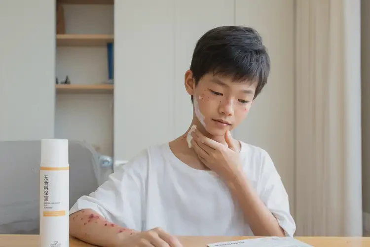 青少年脖子出濕疹能不能徹底自愈(圖2)