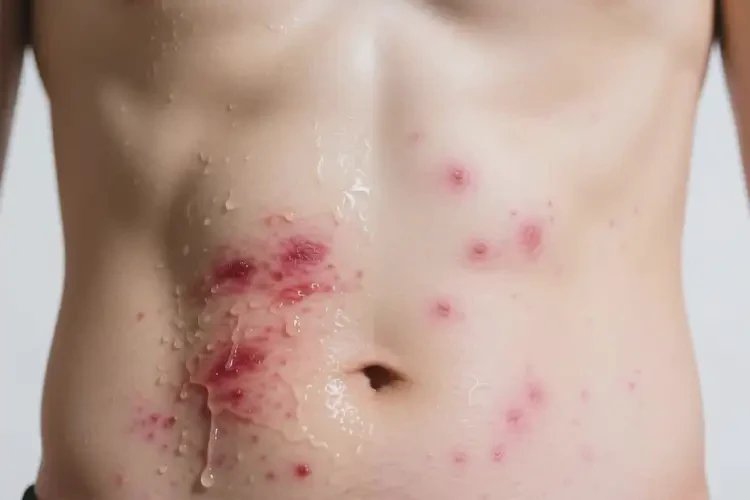 男生肚子上容易長(zhǎng)濕疹能靠自己自愈嗎(圖3)