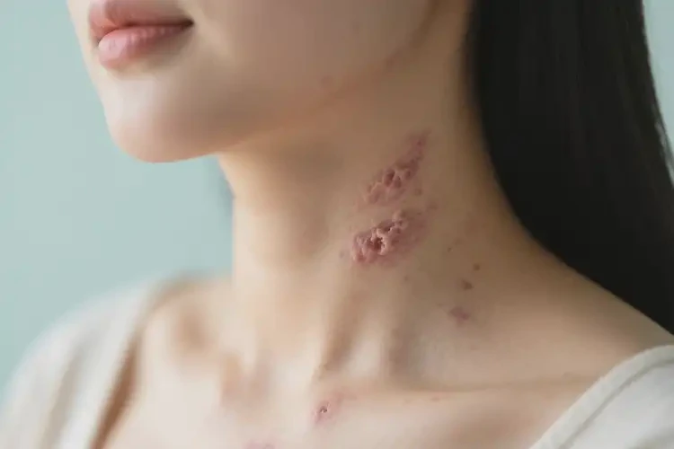 產(chǎn)婦脖子上經(jīng)常長濕疹能靠自己自愈嗎(圖3)