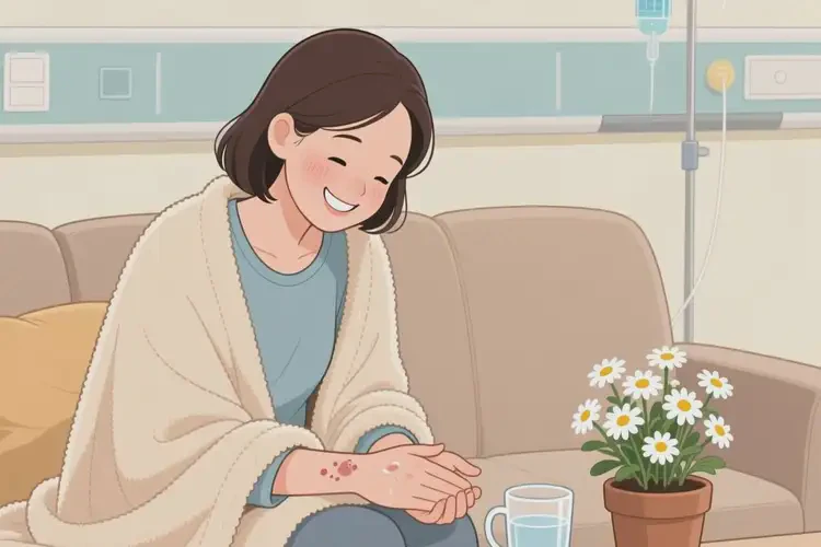 女性身上偶爾起濕疹能夠徹底治愈嗎(圖2)