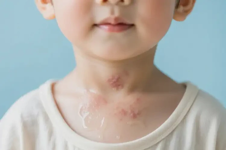 兒童脖子出現(xiàn)濕疹不管它會自己自愈嗎(圖3)