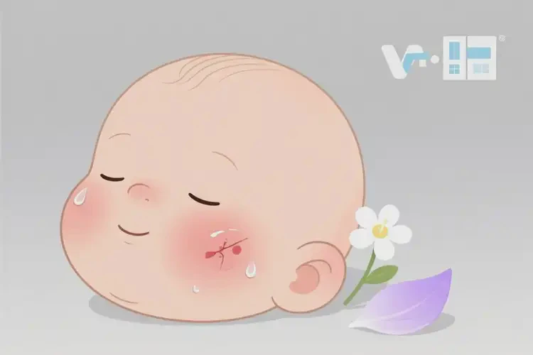 孩子肚子有湿疹不管它会自己痊愈吗(图1)