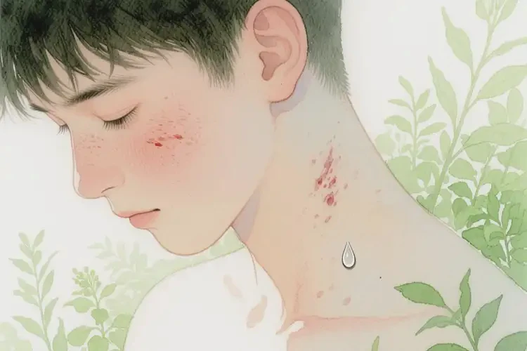 青少年脖子容易長濕疹能靠自己自愈嗎(圖3)