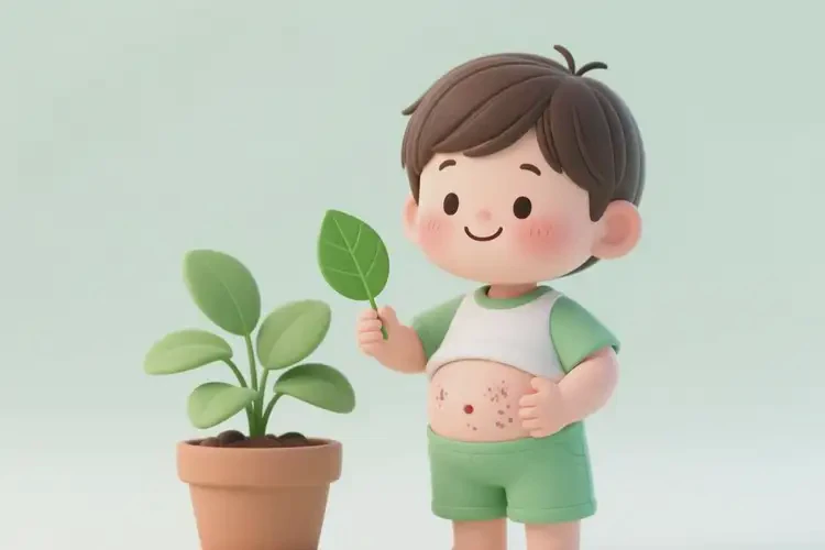 小孩肚子容易起濕疹不管它會(huì)自己痊愈嗎(圖2)