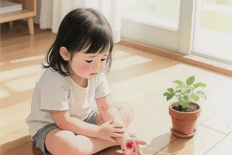 小孩手上起濕疹可以徹底自愈嗎(圖2)