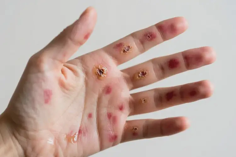 女性身上經常起濕疹能夠徹底治愈嗎(圖4)