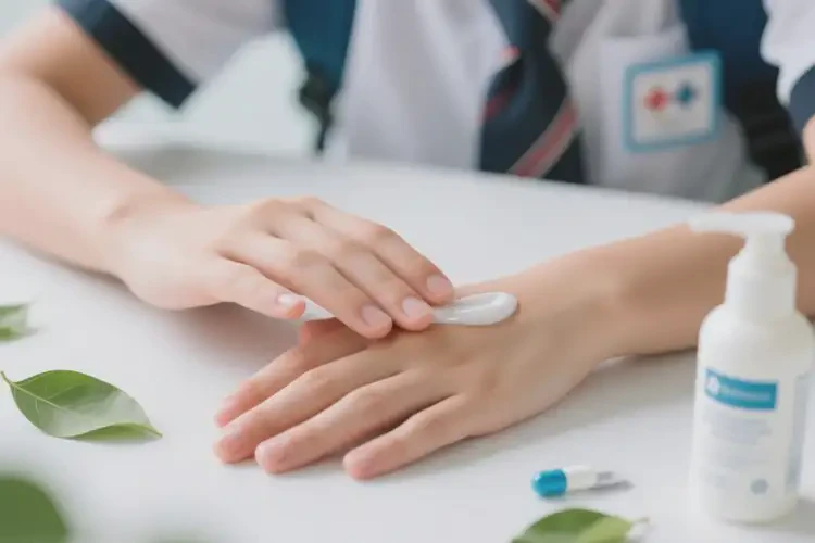 中學(xué)生手上容易起濕疹能不能徹底自愈(圖3)