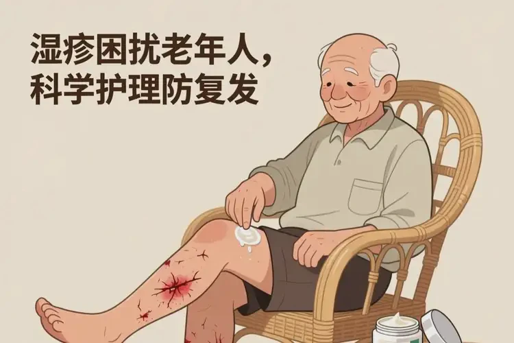 老年人小腿起濕疹不管它會(huì)自己痊愈嗎(圖3)