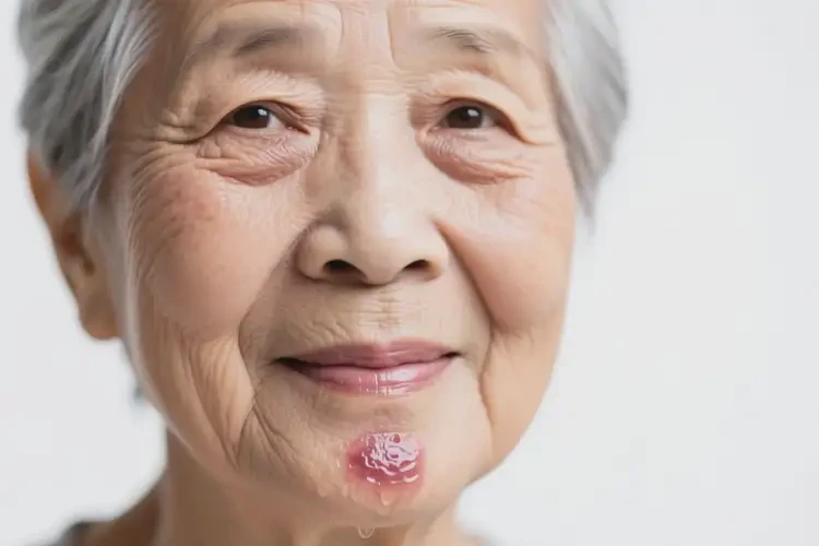 老年人臉上經(jīng)常起濕疹不管它會自己自愈嗎(圖1)